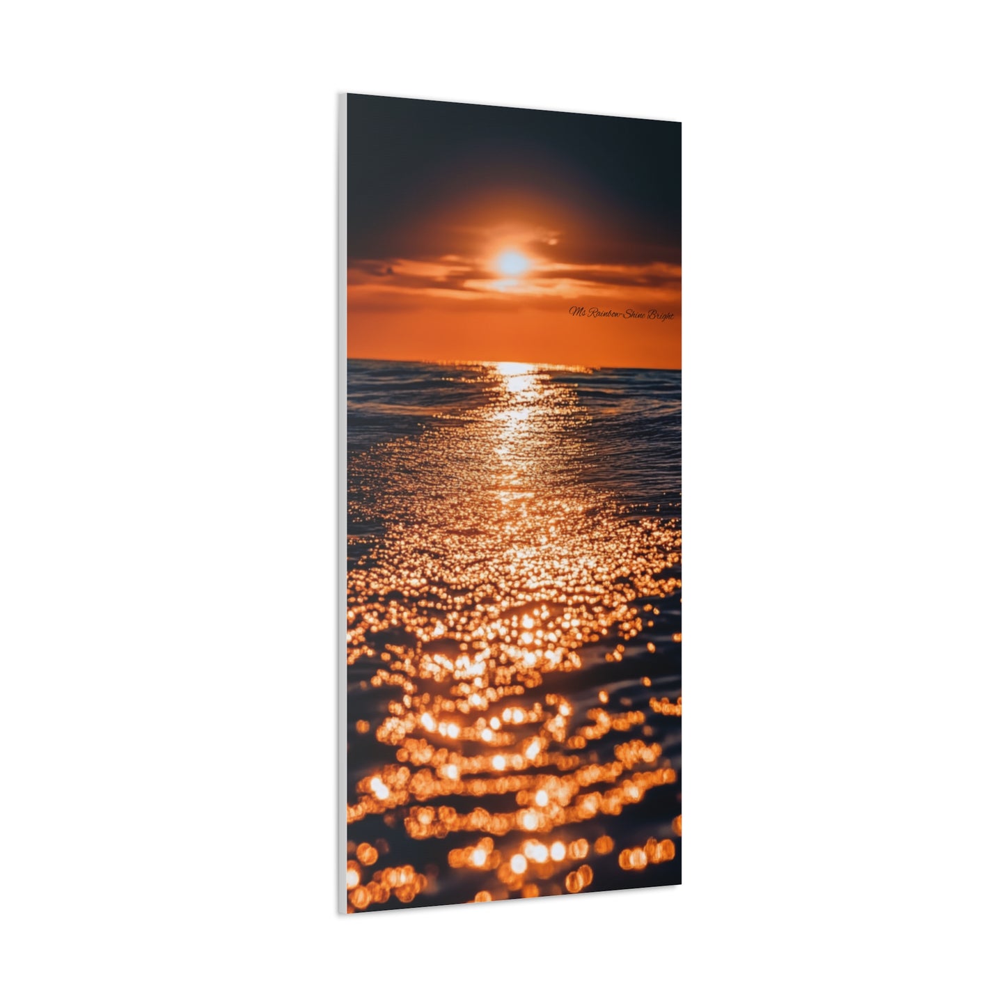Ocean Sunset Canvas Print - Classic Art for Home Decor