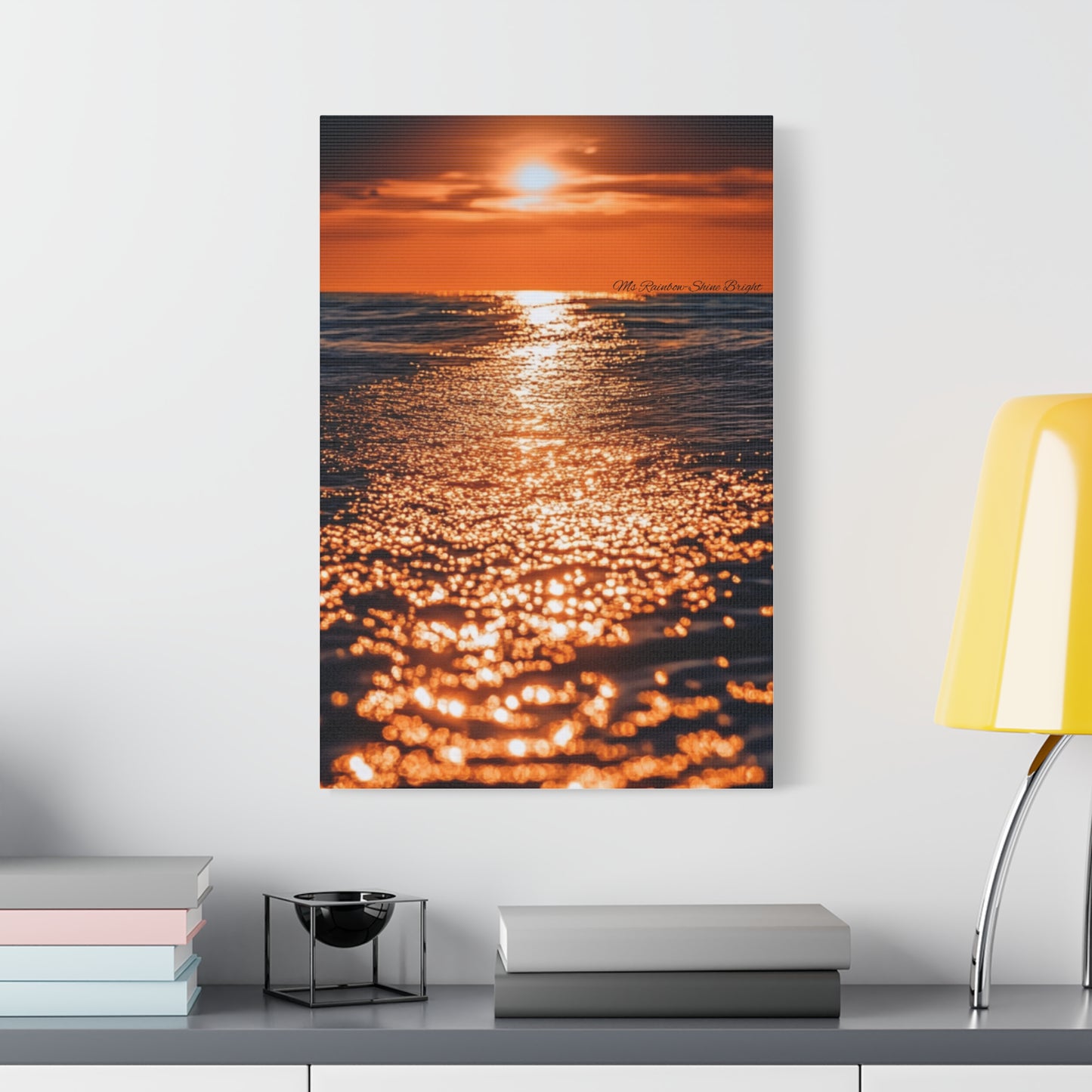 Ocean Sunset Canvas Print - Classic Art for Home Decor
