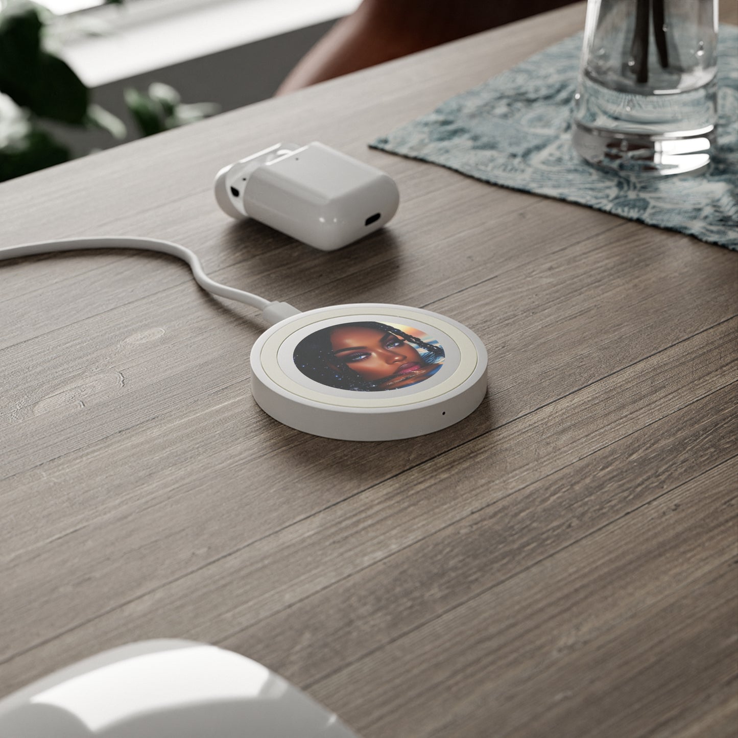 Ms Rainbow- Shine Bright Wireless Charging Pad - Embrace the Quake Vibe
