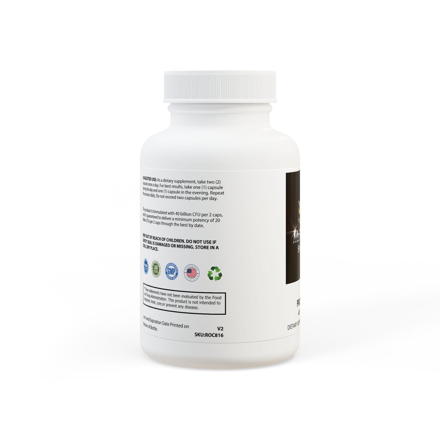 Probiotics Supplement (60 Capsules)