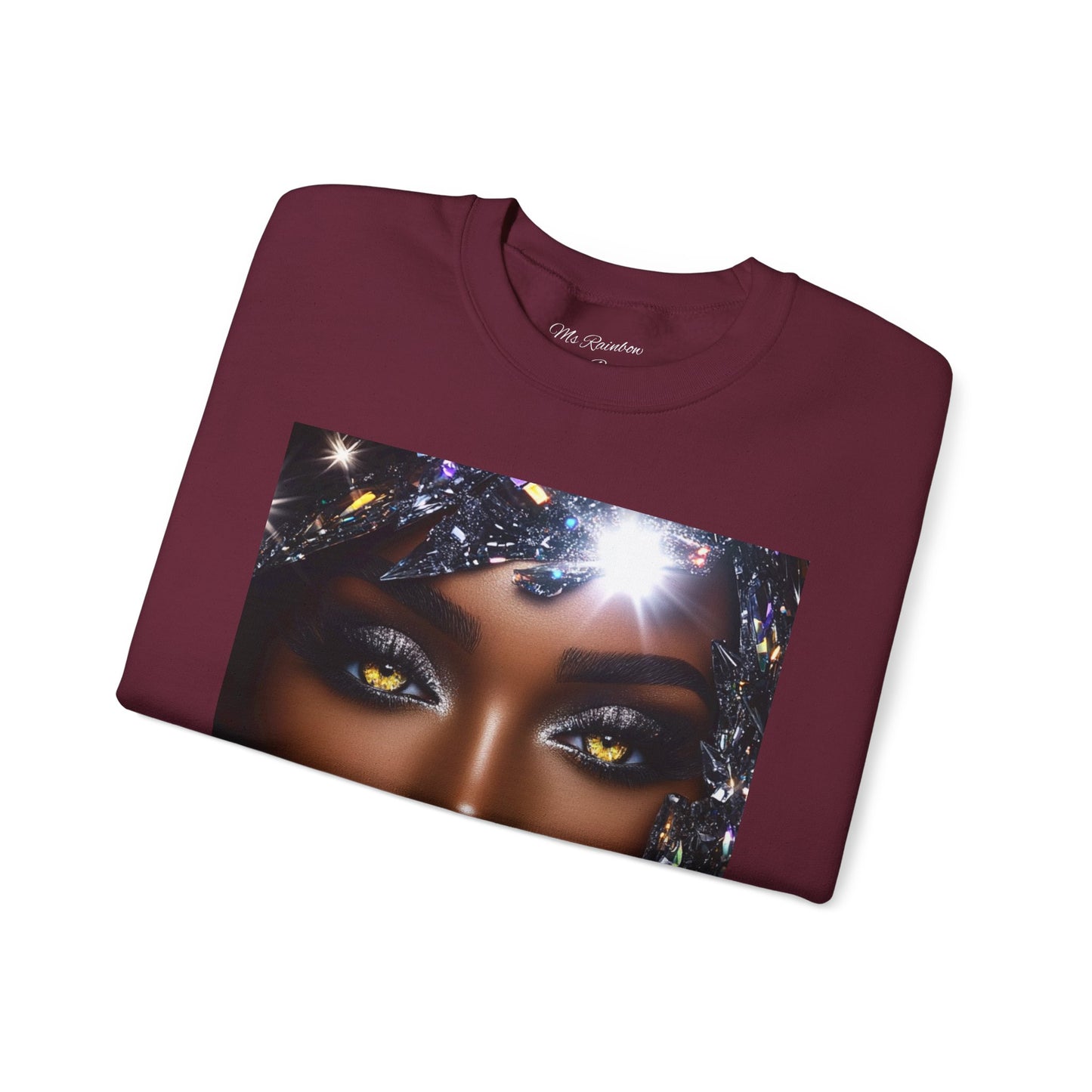 Ms Rainbow-Shine Bright' Glam Unisex Sweatshirt