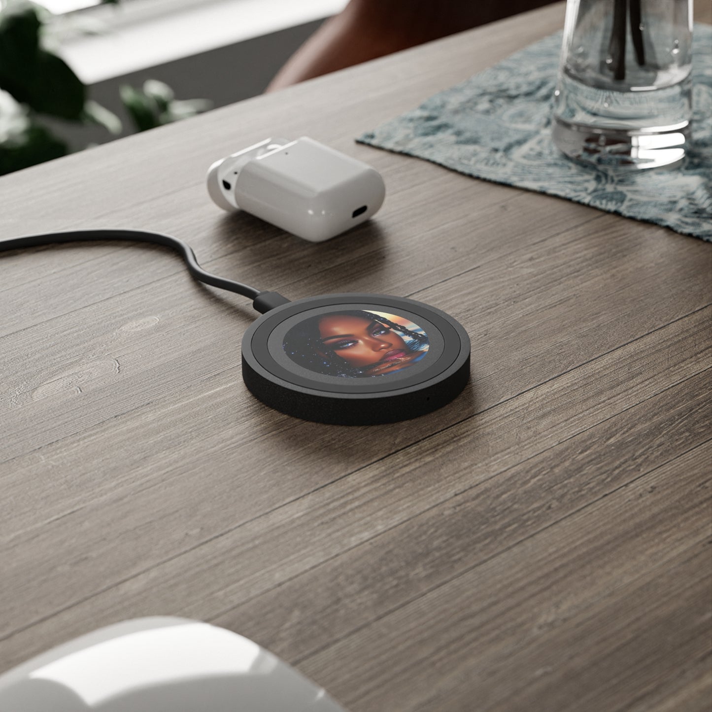Ms Rainbow- Shine Bright Wireless Charging Pad - Embrace the Quake Vibe
