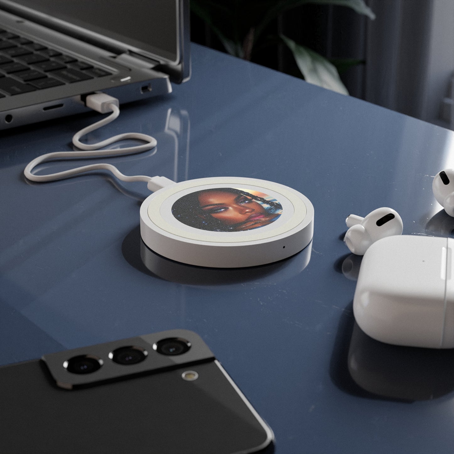 Ms Rainbow- Shine Bright Wireless Charging Pad - Embrace the Quake Vibe
