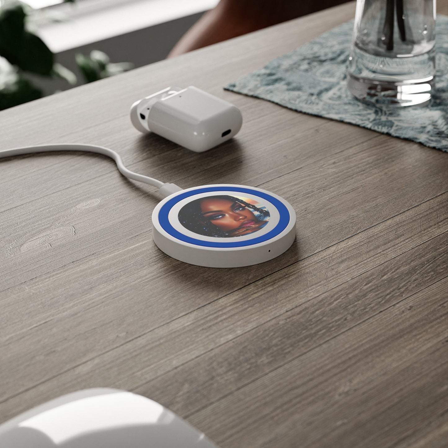 Ms Rainbow- Shine Bright Wireless Charging Pad - Embrace the Quake Vibe