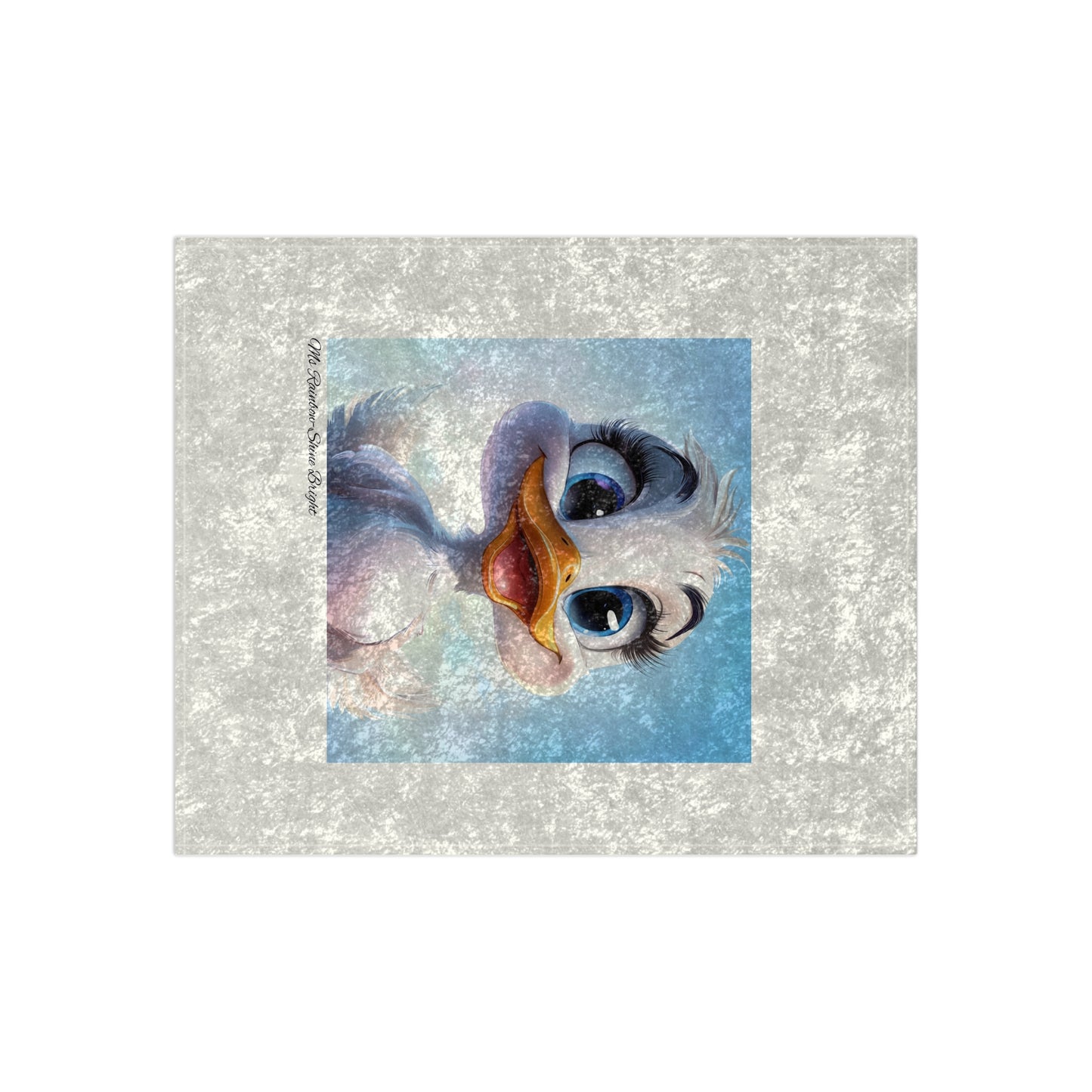 Duck-Crushed Velvet Blanket
