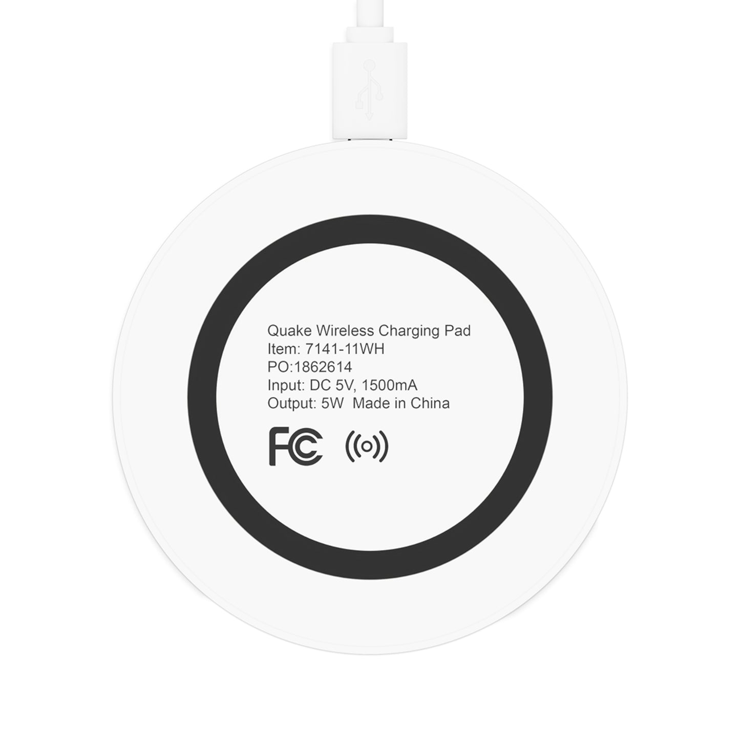 Ms Rainbow- Shine Bright Wireless Charging Pad - Embrace the Quake Vibe