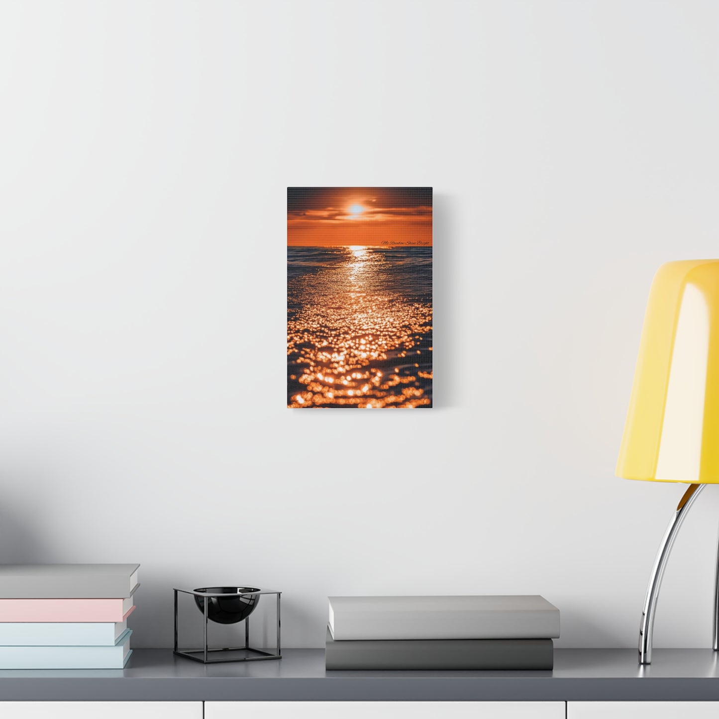 Ocean Sunset Canvas Print - Classic Art for Home Decor
