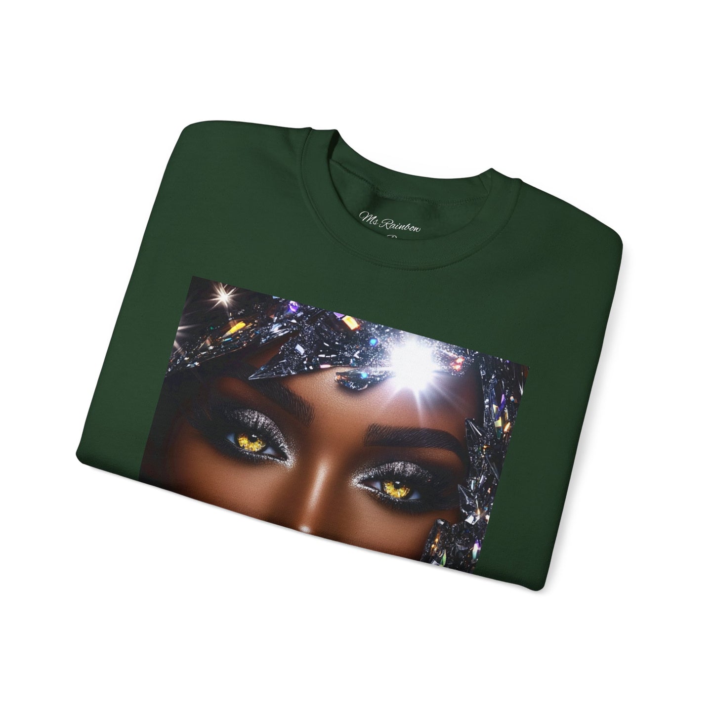 Ms Rainbow-Shine Bright' Glam Unisex Sweatshirt