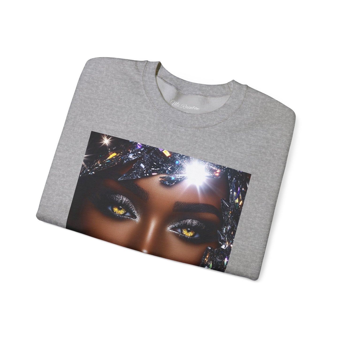 Ms Rainbow-Shine Bright' Glam Unisex Sweatshirt