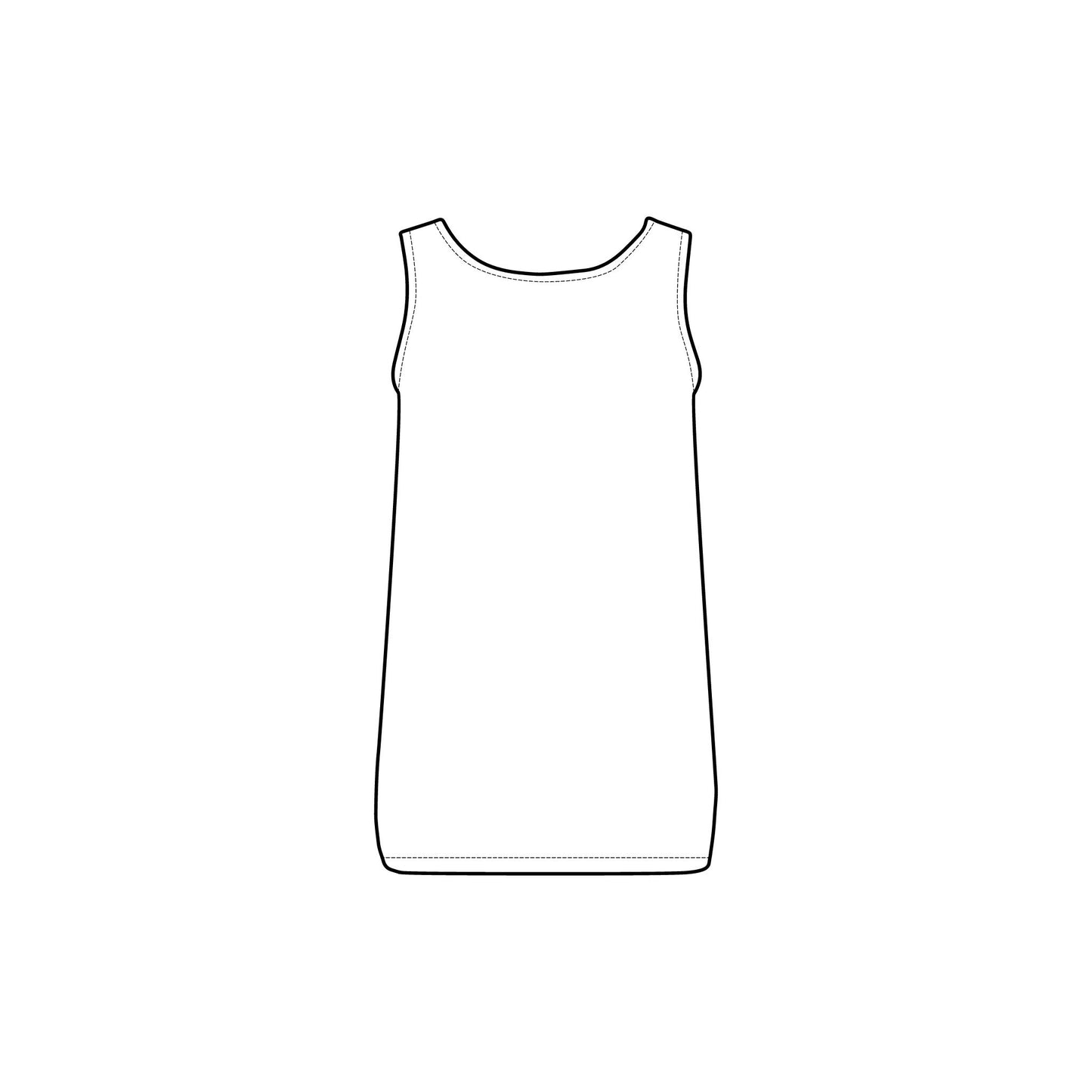 Women’s Baby Rib Tank with Ms Rainbow-Shine Bright Stunning Graphic Design