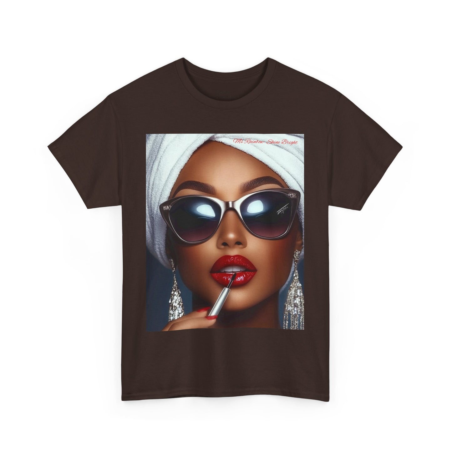 Ms Rainbow Flawless-Unisex Heavy Cotton Tee
