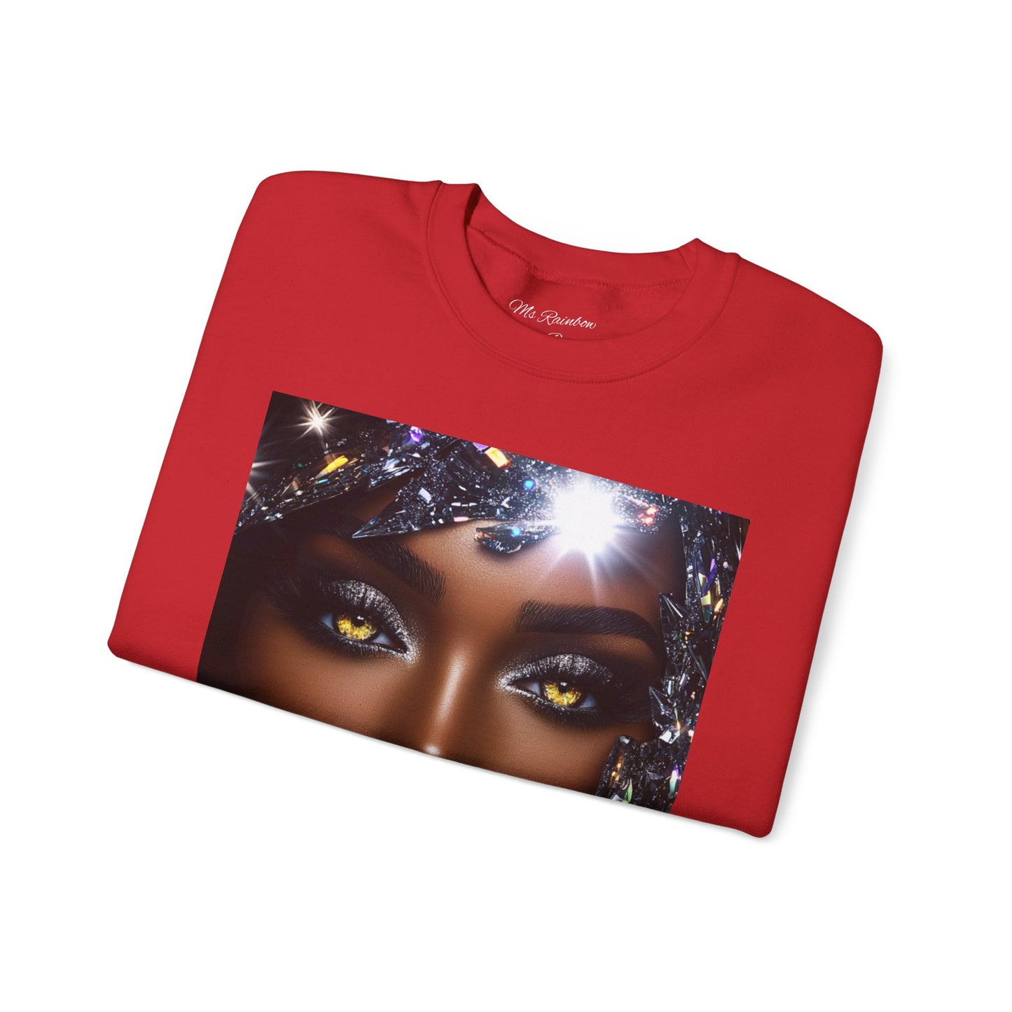 Ms Rainbow-Shine Bright' Glam Unisex Sweatshirt