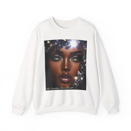 Ms Rainbow-Shine Bright' Glam Unisex Sweatshirt