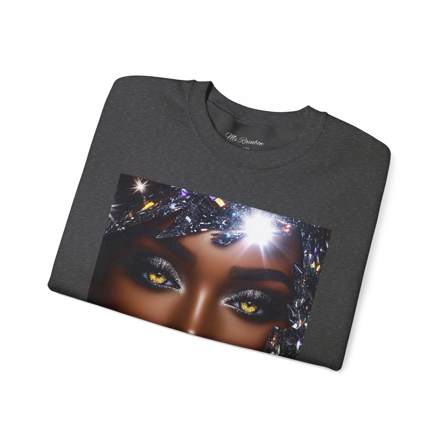 Ms Rainbow-Shine Bright' Glam Unisex Sweatshirt
