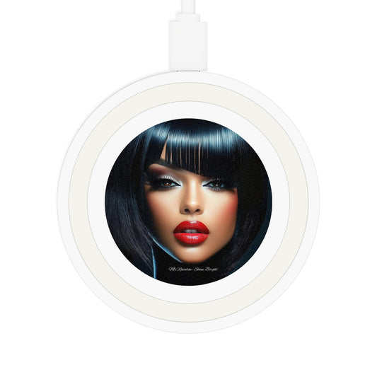 Stylish Wireless Charging Pad with Glamorous Design