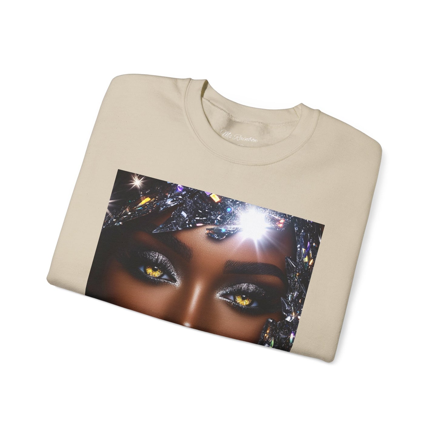 Ms Rainbow-Shine Bright' Glam Unisex Sweatshirt