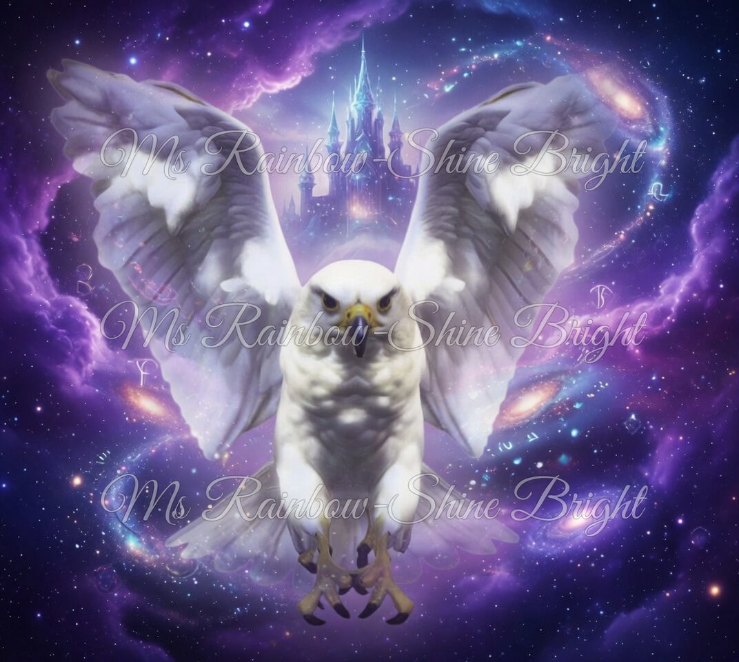 White Gyrfalcon - Majestic Wings 3D Model